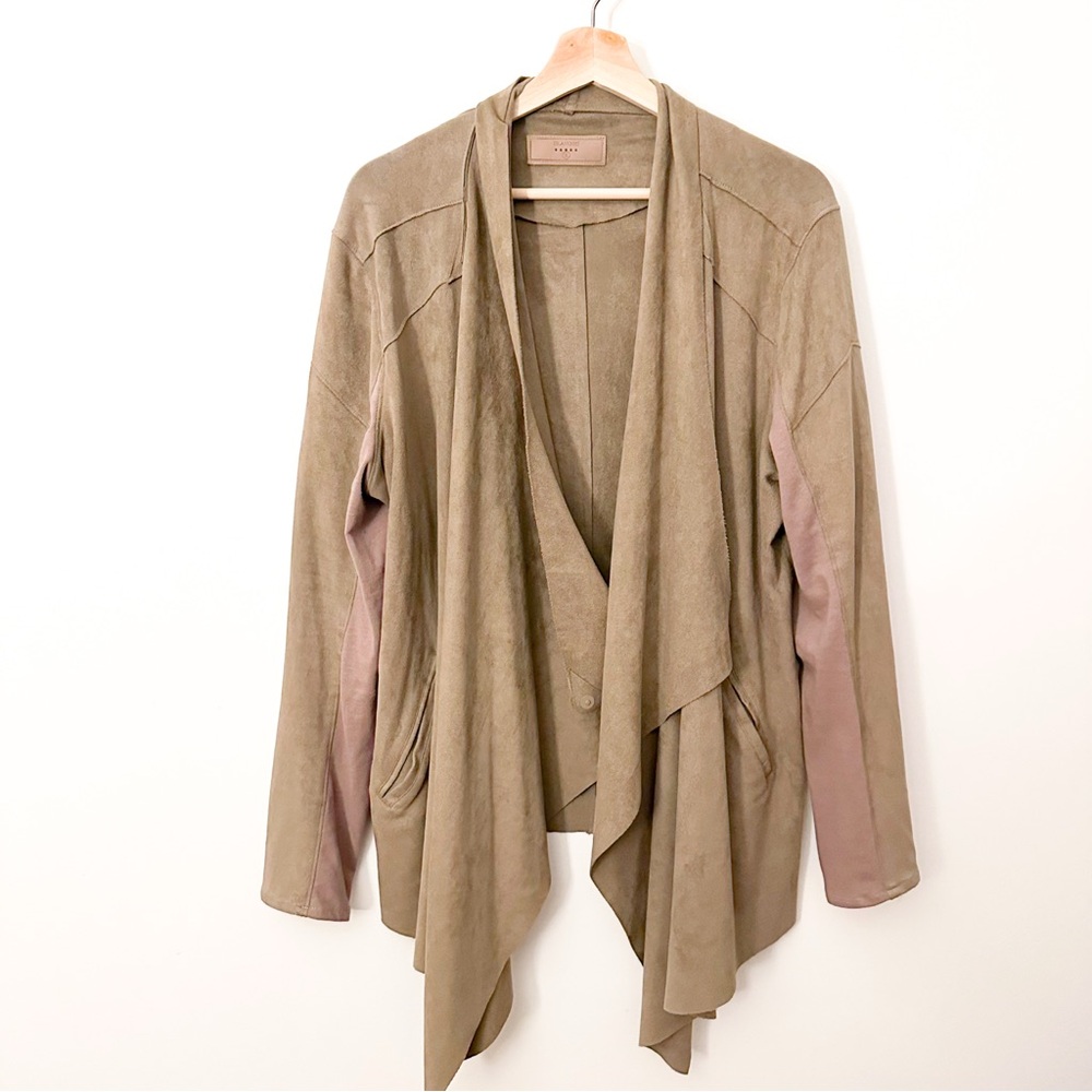 ⭐️ Blank NYC | Taupe Draped Blazer